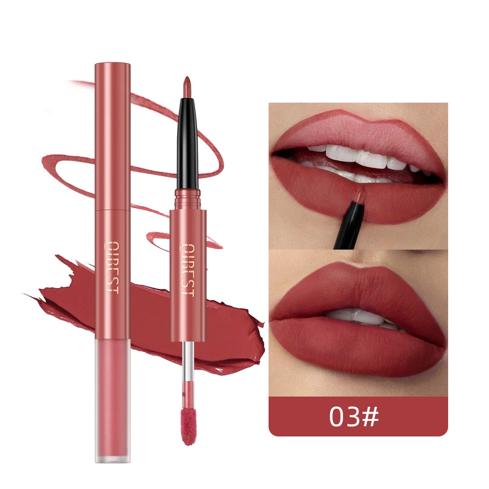 Batom 2 em 1 Lápis lábial + Gloss - Head Lipliner